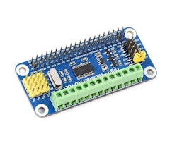 High-Precision AD HAT For Raspberry Pi, ADS1263 10-Ch 32-Bit ADC