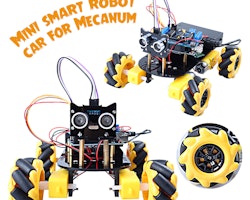 Mecanum 4WD Car Chassis Smart Robot Car Arduino compatible