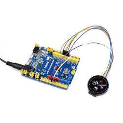 1.28inch Round LCD Display Module, 65K RGB