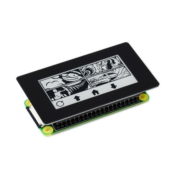 2.13inch Touch e-Paper HAT for Raspberry Pi, 250×122, Black / White, SPI