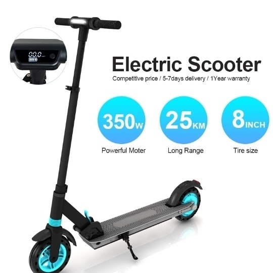 X8 Pro Electric scooter justerbar höjd och  vikbar