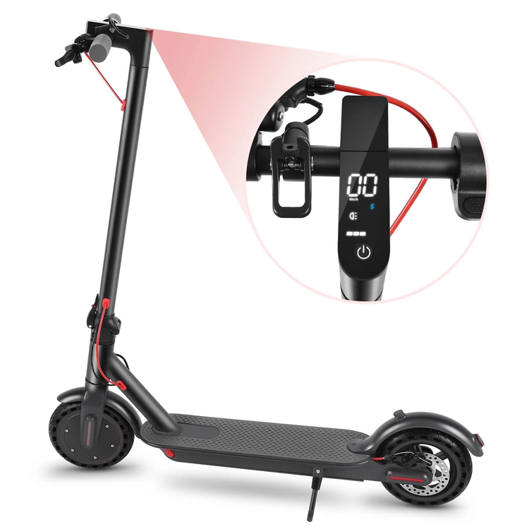 iEZway EZ6 Pro Electric Scooter vikbar med app kontroll