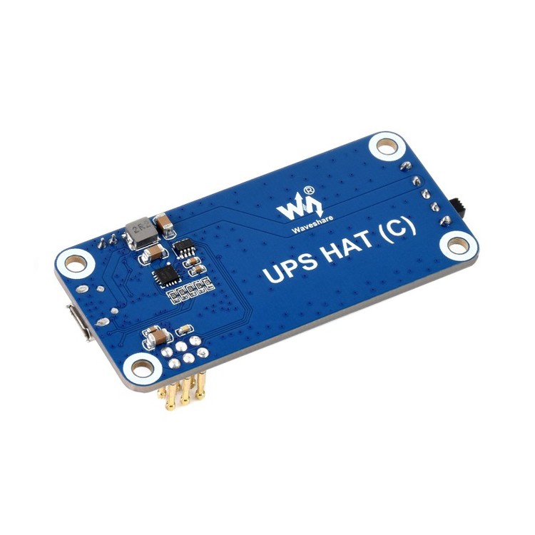 Multi Battery Protection Circuits Waveshare UPS HAT for Raspberry Pi Uninterruptible Power Supply with I2C Bus Communication,5V Power Output