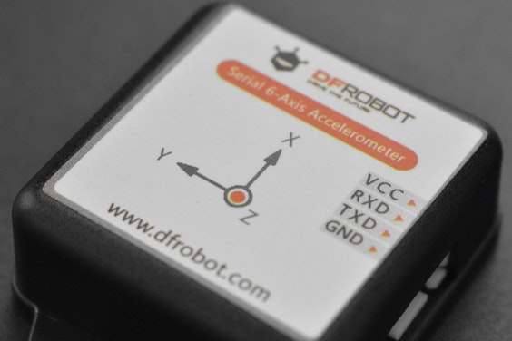Serial 6-Axis Accelerometer for Arduino