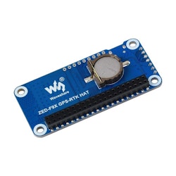 ZED-F9P GPS-RTK HAT for Raspberry Pi, Centimeter Level Accuracy, Multi-Band RTK Differential GPS Module