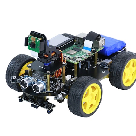 Yahboom WIFI video AI visual robot car with FPV camera for Raspberry Pi 4B