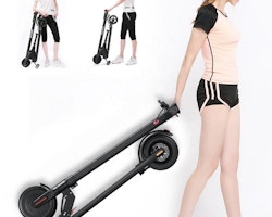iEZway EZ3 300W Electric Scooter with two Auxiliary wheel