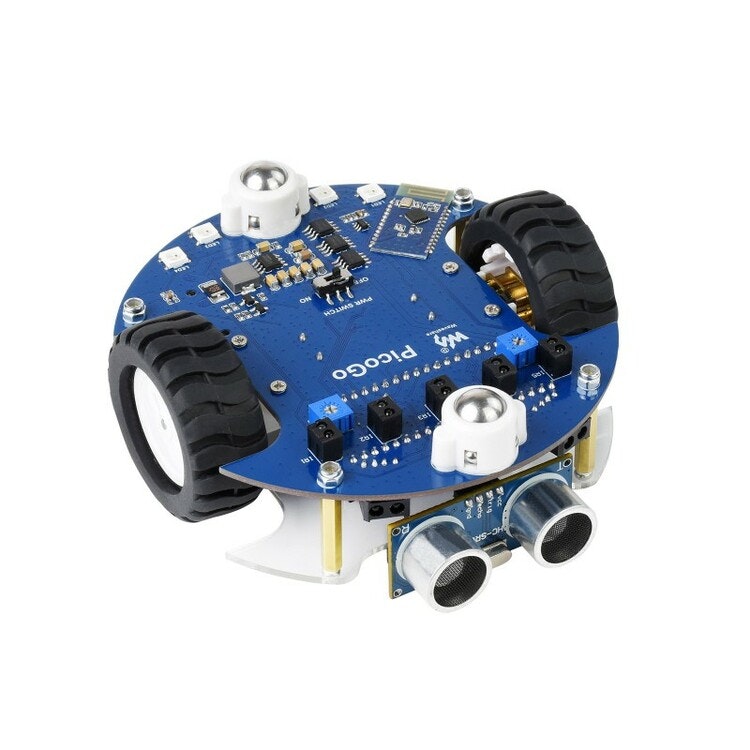 PicoGo Mobile Robot, Based on Raspberry Pi Pico, Self Driving, Remote Control