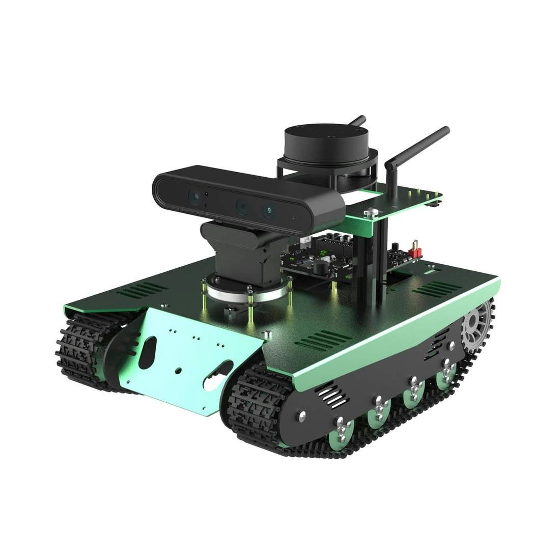 Yahboom ROS Transbot Robot Tank with  7 inch screen  and Lidar Depth camera  with Nvidia Jetson NANO 4GB B01