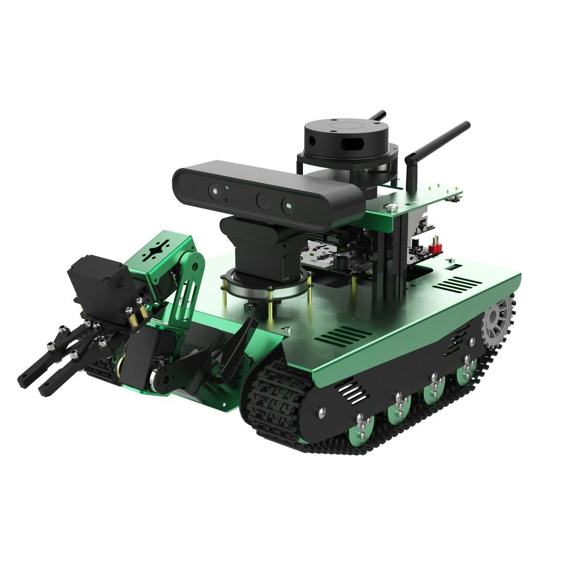 Yahboom ROS Transbot Robot Tank with  7 inch screen  and Lidar Depth camera  with Nvidia Jetson NANO 4GB B01