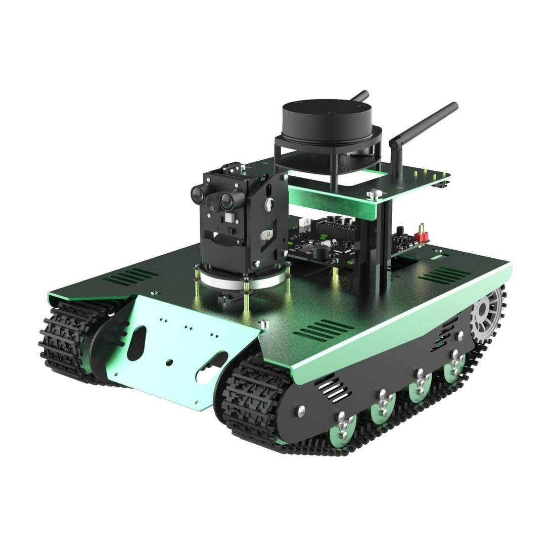 Yahboom ROS Transbot Robot Tank with  7 inch screen  and Lidar Depth camera  with Nvidia Jetson NANO 4GB B01