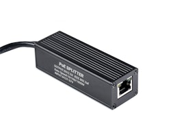 Industrial Gigabit PoE Splitter, Metal Case protection, 5V 2.5A Type-C Out