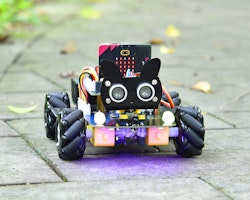 Keyestudio Micro:Bit V2 4WD Mecanum Wheel Robot Car Kit For Microbit STEM Toys Makecode & Python Programming