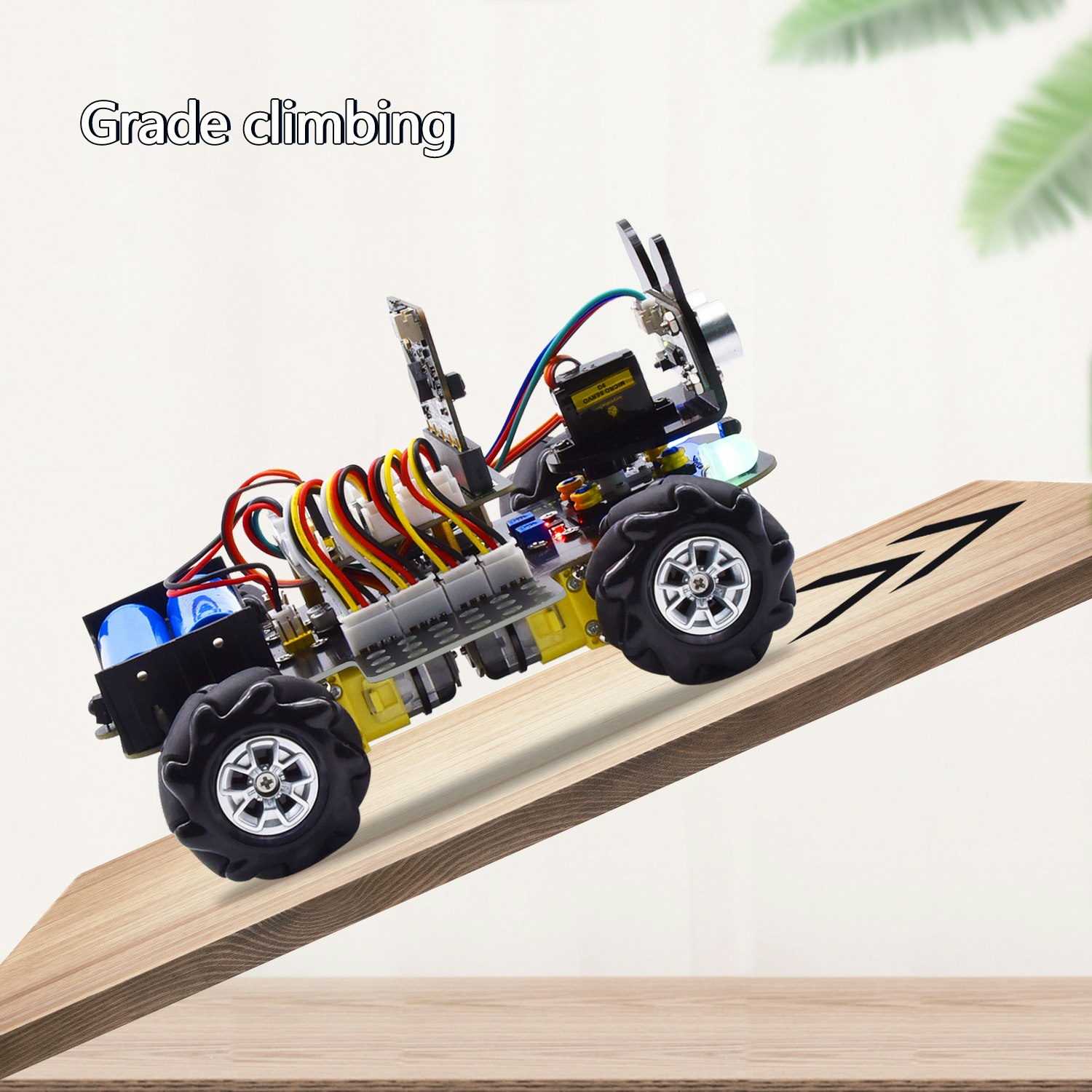 Keyestudio Micro:Bit V2 4WD Mecanum Wheel Robot Car Kit For Microbit STEM Toys Makecode & Python Programming