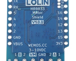 HR8833 Motor Shield v1.0.0 for LOLIN (WEMOS) D1 mini I2C Dual Motor 3-10V