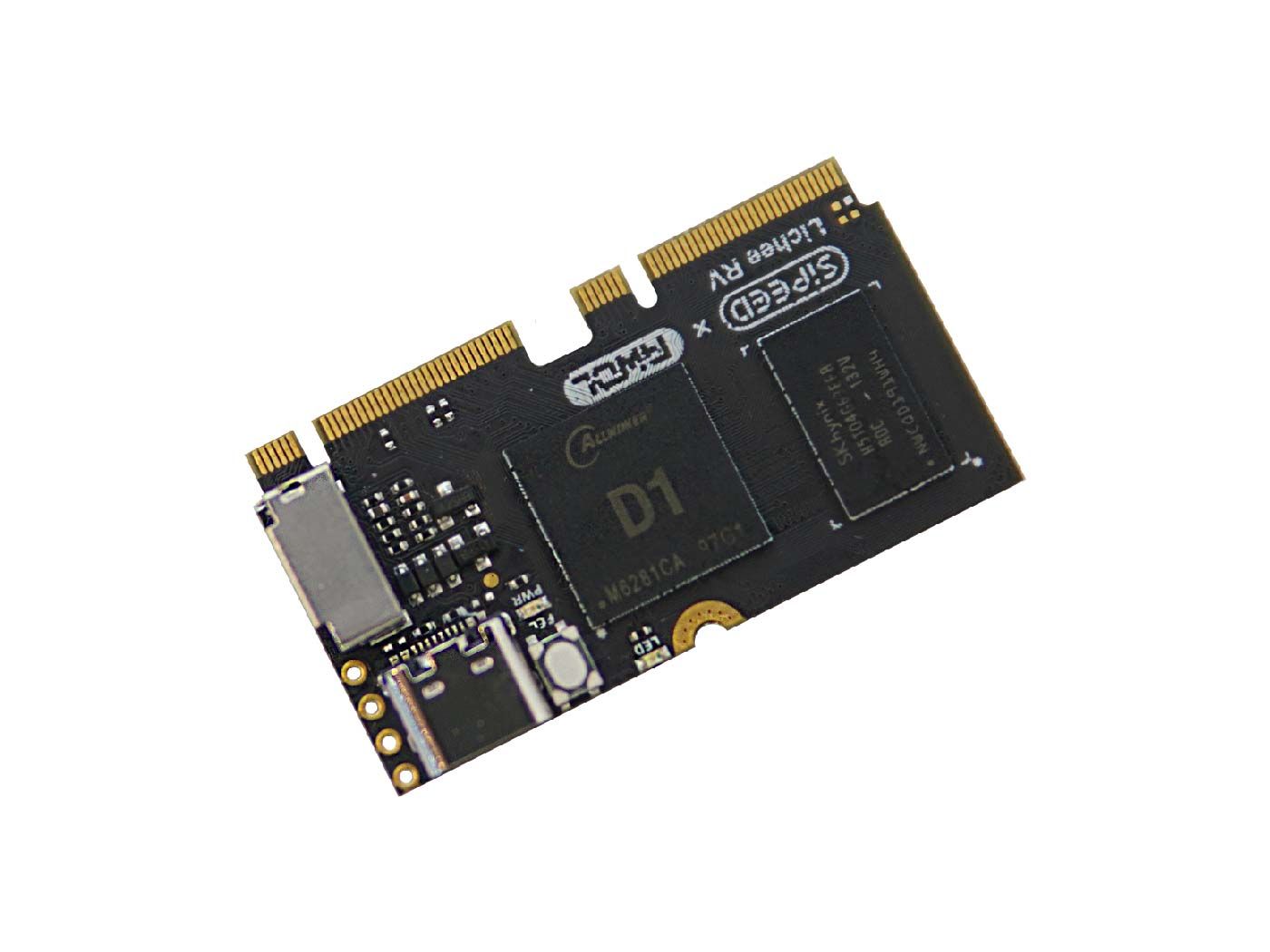 lichee RV-Nezha CM Allwinner D1 SoC with 1.14 Inch SPI LCD - Supported Linux