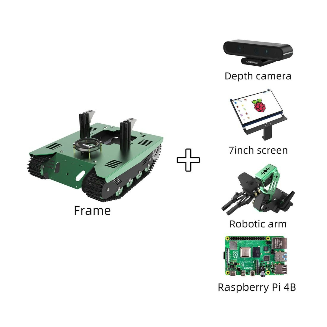 Yahboom ROS Transbot Robot with Lidar Depth camera support MoveIt 3D mapping for Raspberry Pi