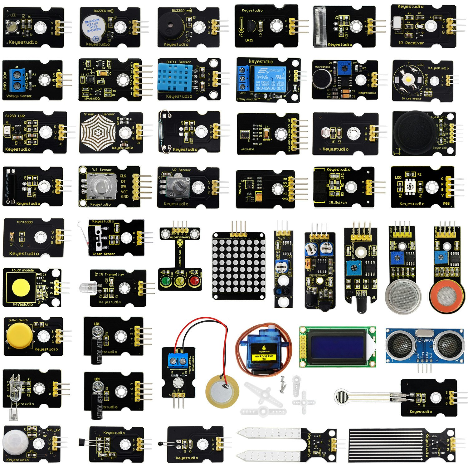 Keyestudio 48 in 1 Sensor Starter Kit  Arduino compatible