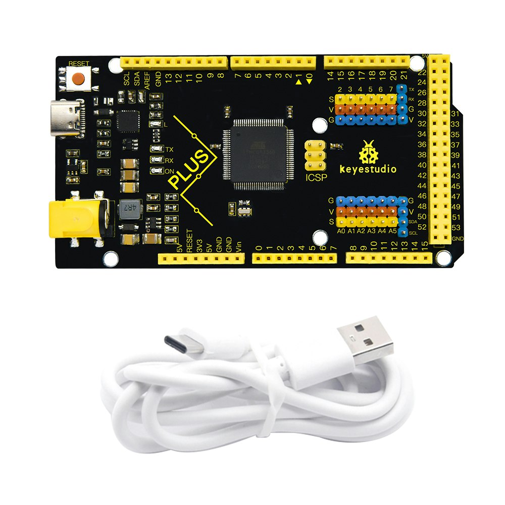 KEYESTUIDO MEGA Plus 2560 Controller Board with Type C USB Cable