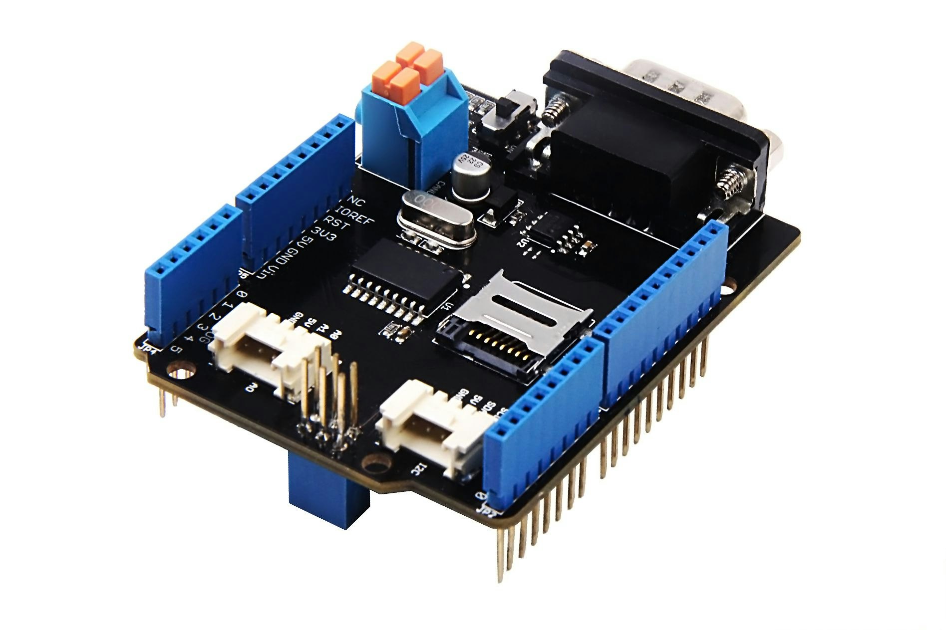 CAN-BUS Shield V2 adopts MCP2515 and MCP2551