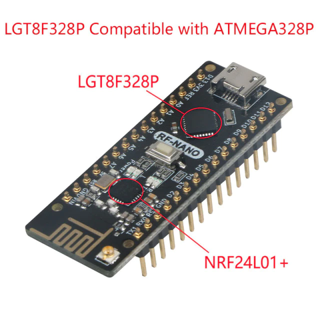 LGT-RF-Nano for Arduino Nano V3.0 compatible RF-NANO LGT8F328P