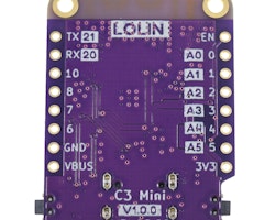 C3 Mini V1.0.0 - LOLIN WIFI Bluetooth 5 LE BLE IOT Board