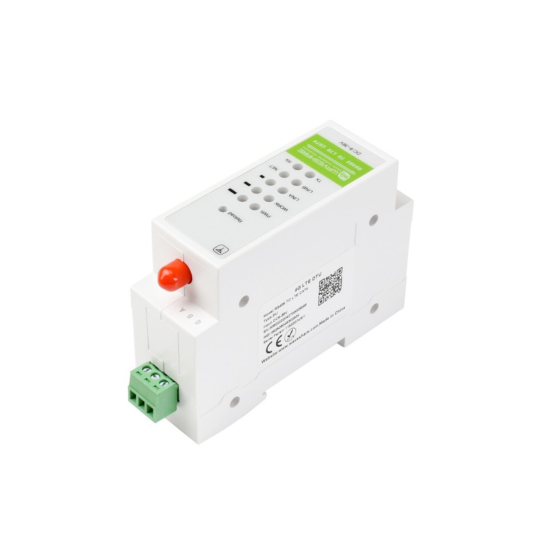 Industrial 4G DTU, RS485 TO LTE CAT4, DIN Rail-Mount, for EMEA
