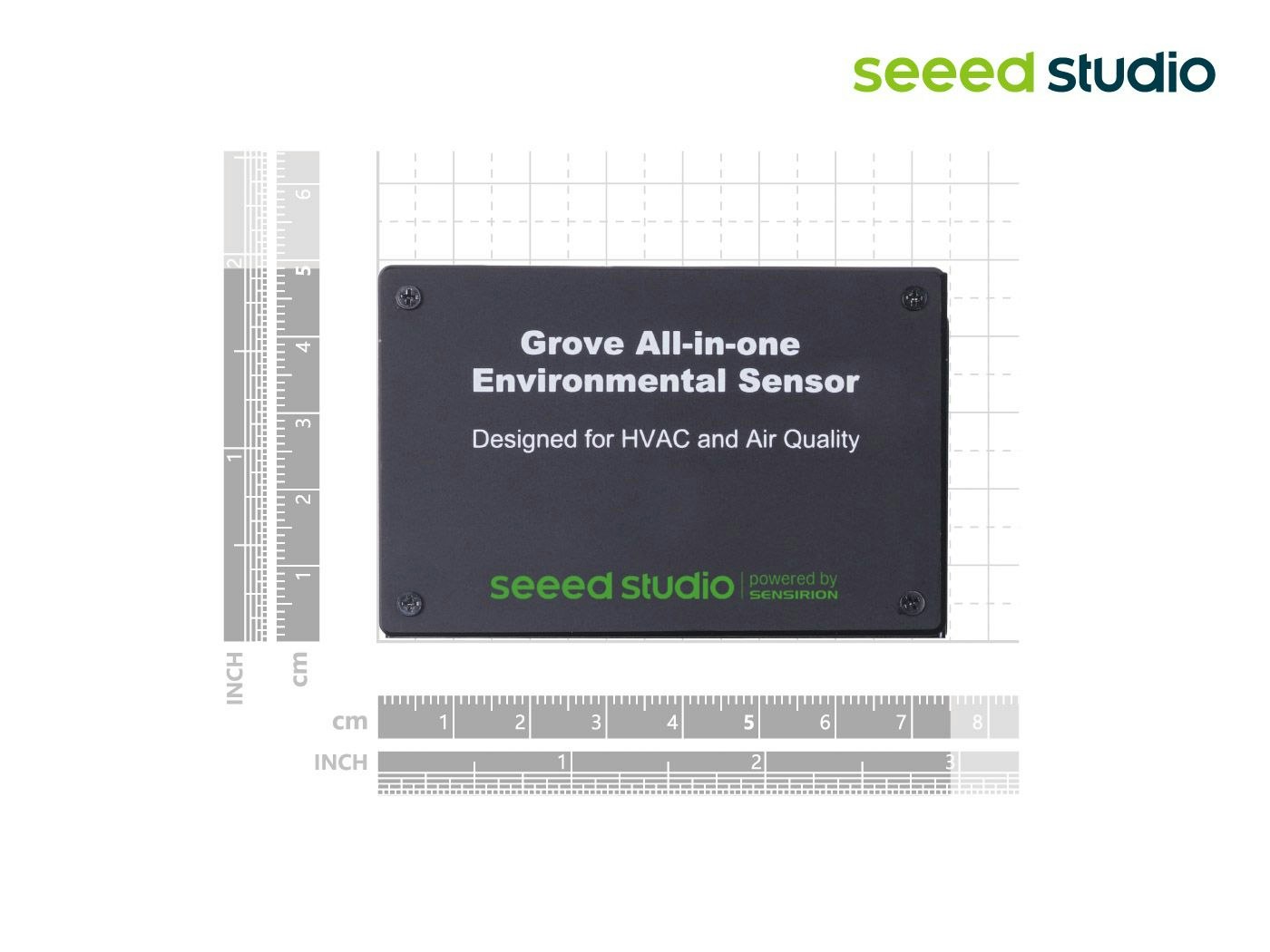 Grove - SEN55 All-in-one environmental sensor - NOx, VOC, RH, Temp, PM1.0/2.5/4/10