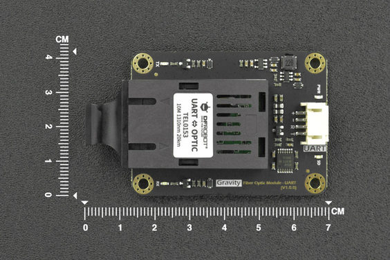 Gravity: UART Fiber Optic Transceiver Module