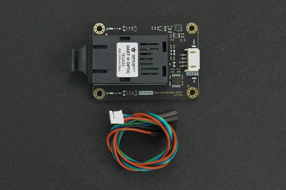 Gravity: UART Fiber Optic Transceiver Module