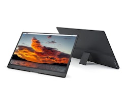 15.6inch Monitor with Stand, Thin and Light Design, IPS screen, 1920 × 1080 Full HD, 100%sRGB High Color Gamut