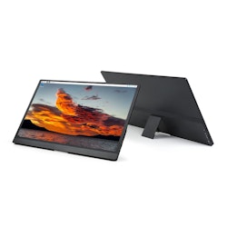 15.6inch Monitor with Stand, Thin and Light Design, IPS screen, 1920 × 1080 Full HD, 100%sRGB High Color Gamut