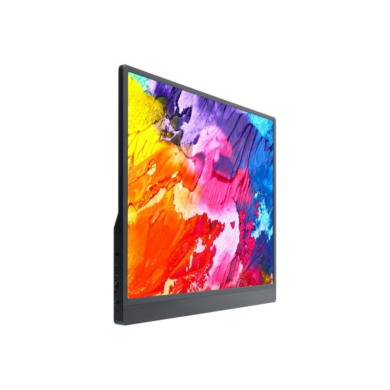 15.6inch Monitor with Stand, Thin and Light Design, IPS screen, 1920 × 1080 Full HD, 100%sRGB High Color Gamut