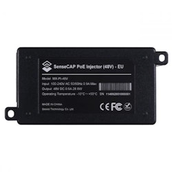 SenseCAP PoE Injector (48V) EU, Convert Non-PoE to PoE Adapter