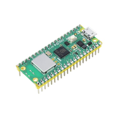 Raspberry Pi Pico W pre-soldered header