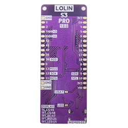 S3 Pro V1.0.0 - LOLIN WIFI BLE IOT Board based ESP32-S3 16MB
