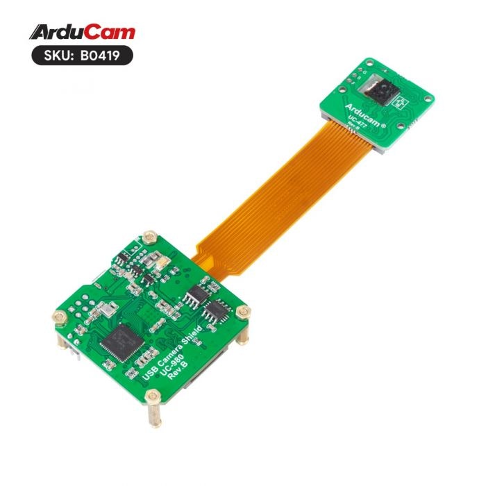 ArduCAM USB2 Camera Shield - Support both MIPI and Parallel Interface Sensors