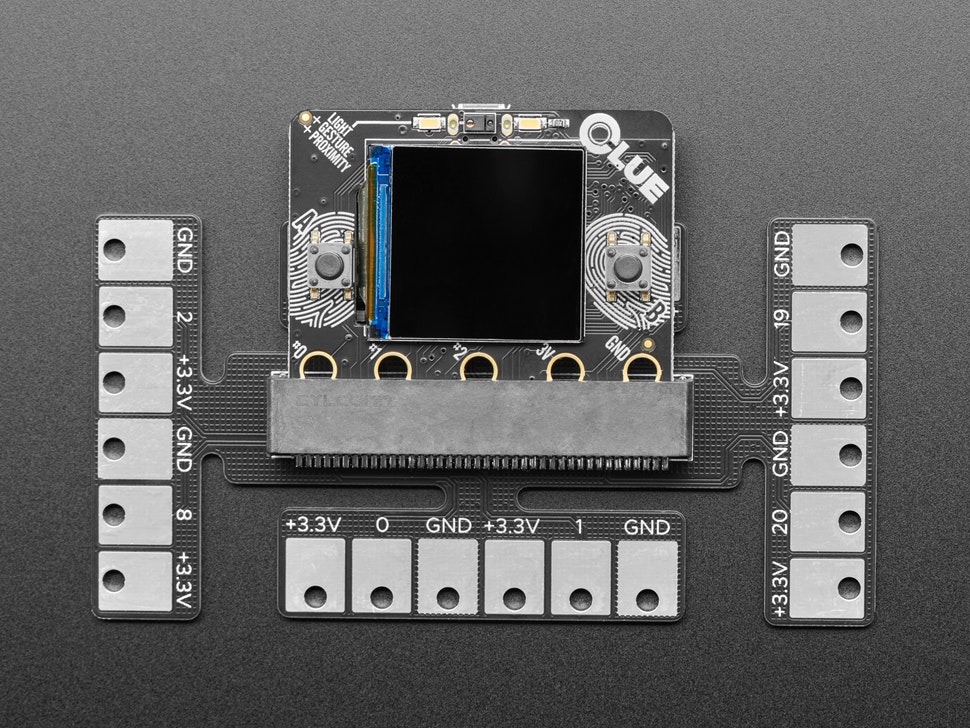 Launchpad Breakout Board for micro:bit and Adafruit CLUE - by Mission Control Lab