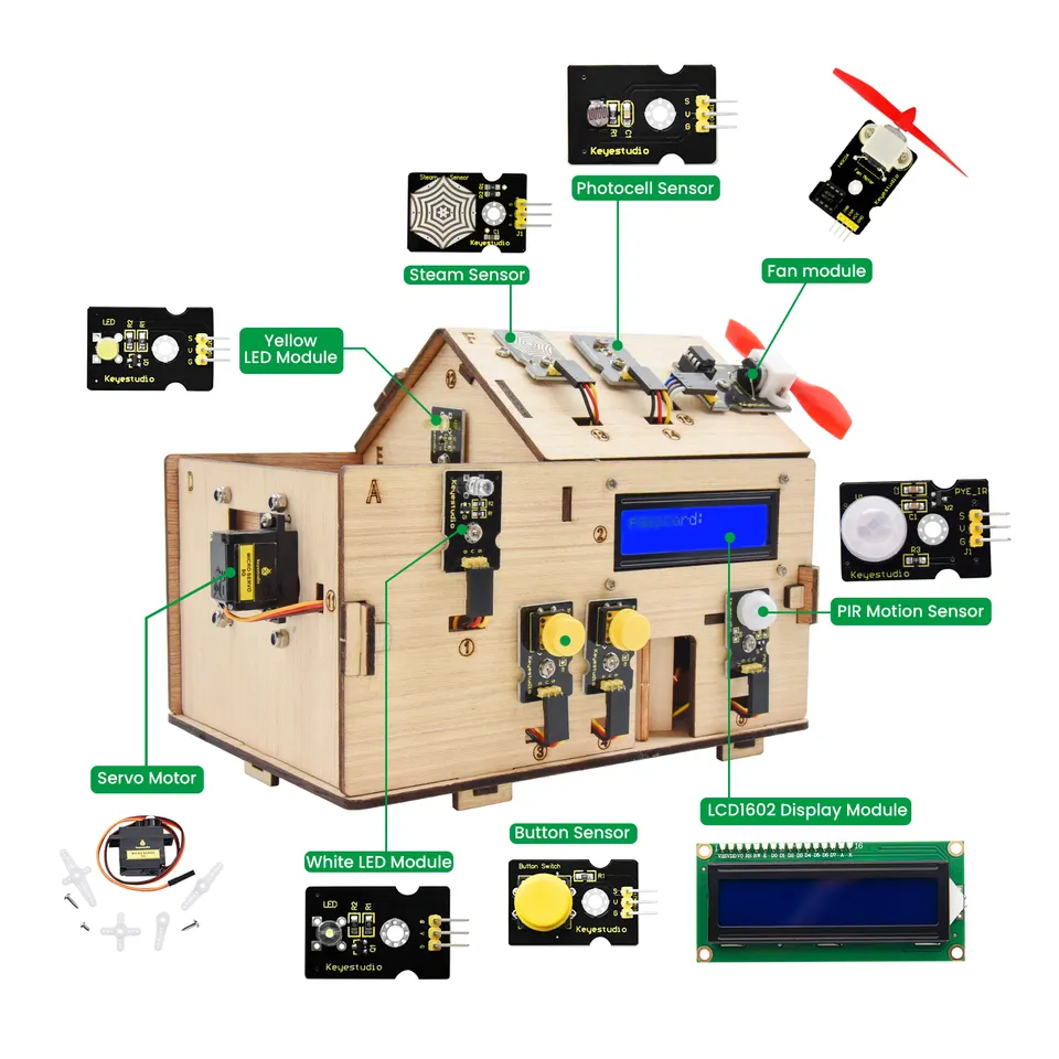 Keyestudio IOT Smart Home Kit ESP32 Starter Kit