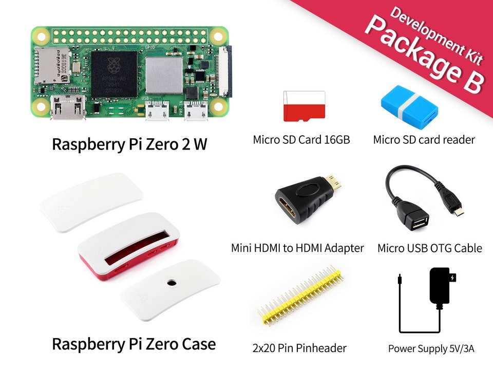 Raspberry Pi Zero 2 W kit - HiTechChain