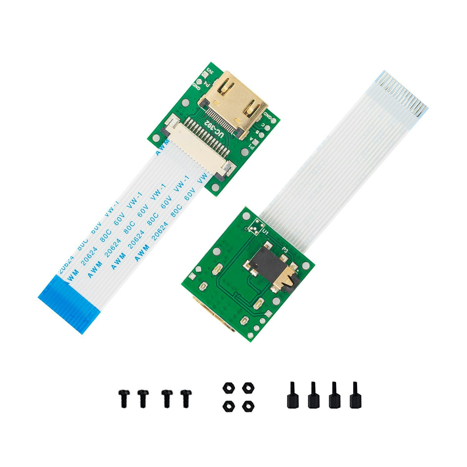Arducam CSI to HDMI Cable Extension Module with 15pin 60mm FPC Cable for Raspberry Pi Camera