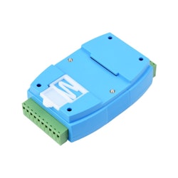 Industrial-grade Isolated 8-ch RS485 Hub, Rail-mount Support, Wide Baud rate Range