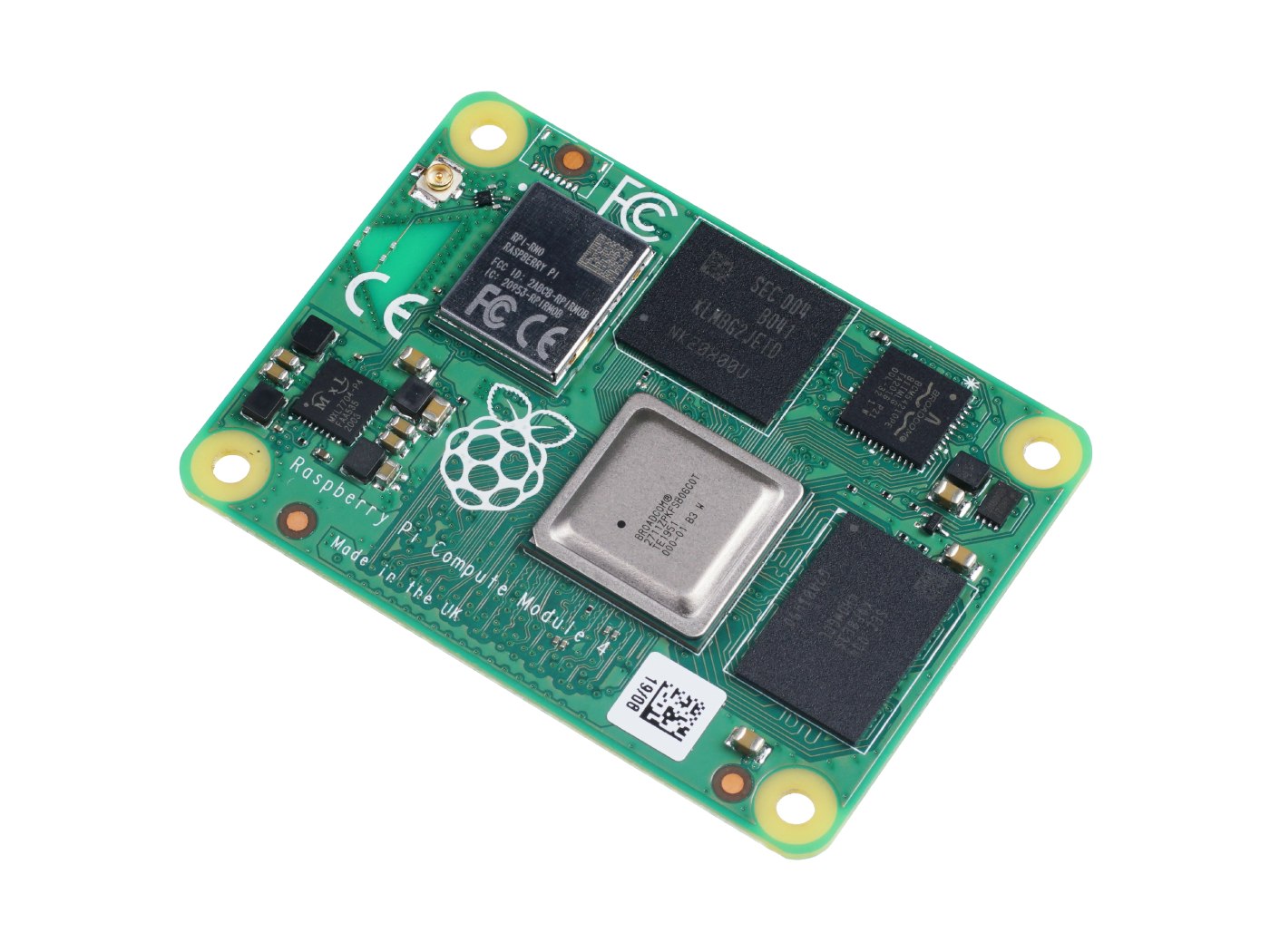 Raspberry Pi Compute Module 4 - 2GB RAM, 32GB eMMC, 2.4/5.0GHz Wi-Fi &  Bluetooth 5.0 - HiTechChain