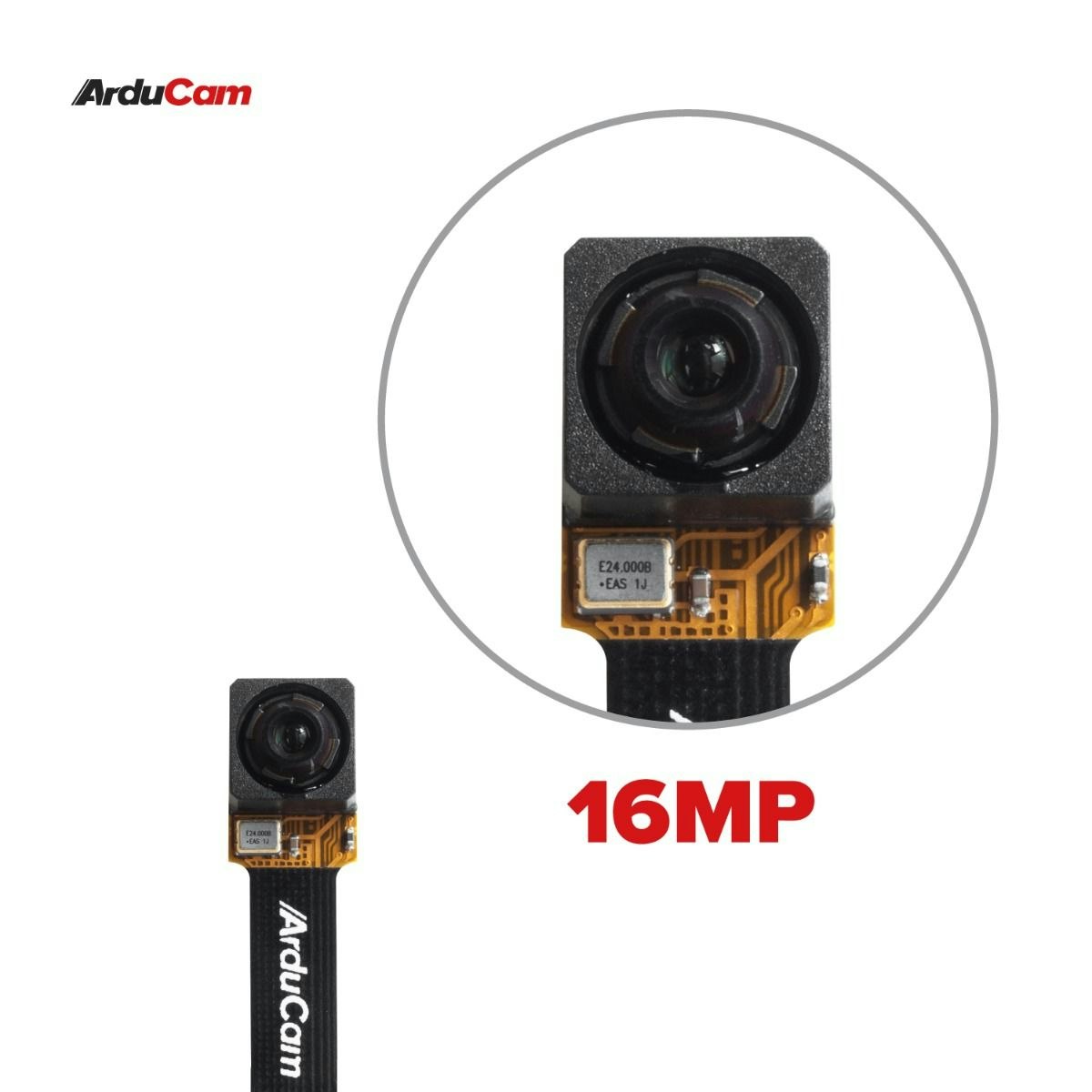 Arducam Mini 16MP IMX519 NoIR Camera Module for Raspberry Pi Zero