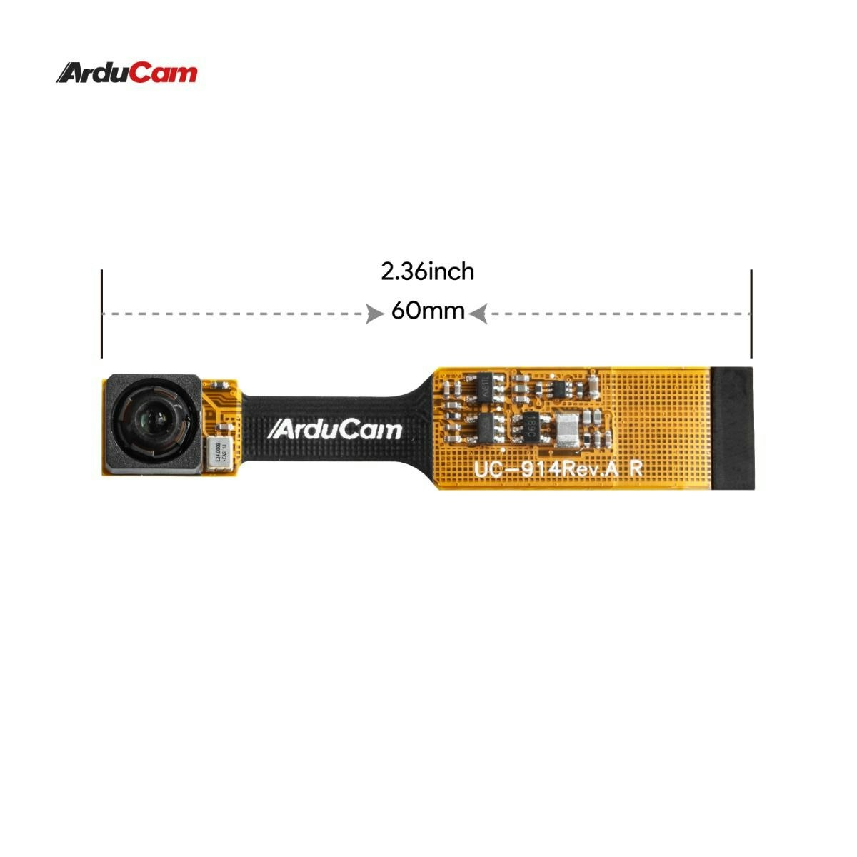 Arducam Mini 16MP IMX519 NoIR Camera Module for Raspberry Pi Zero