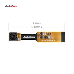 Arducam Mini 16MP IMX519 NoIR Camera Module for Raspberry Pi Zero