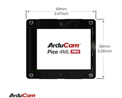 Pico4ML-Pro TinyML Plug-n-Play RP2040 Dev Kit, Multiple SPI Camera Adapter