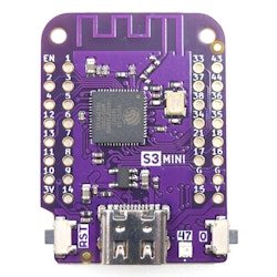 S3 Mini V1.0.0 WiFi & Bluetooth 5 (LE) boards based ESP32-S3FH4R2