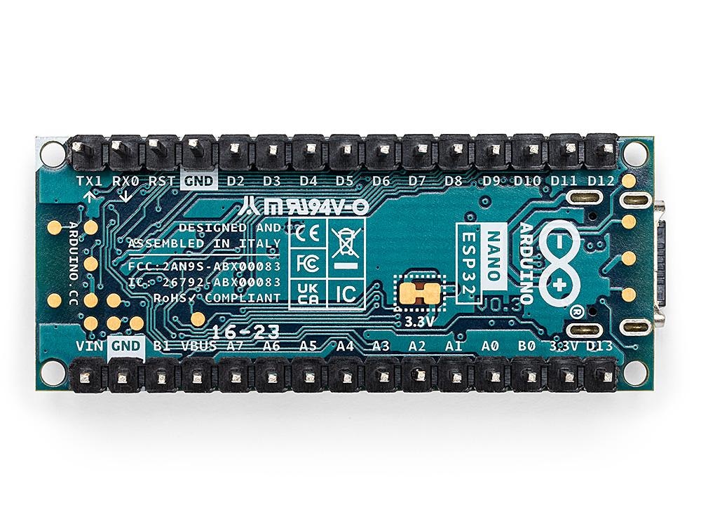 Arduino Nano ESP32 with Headers