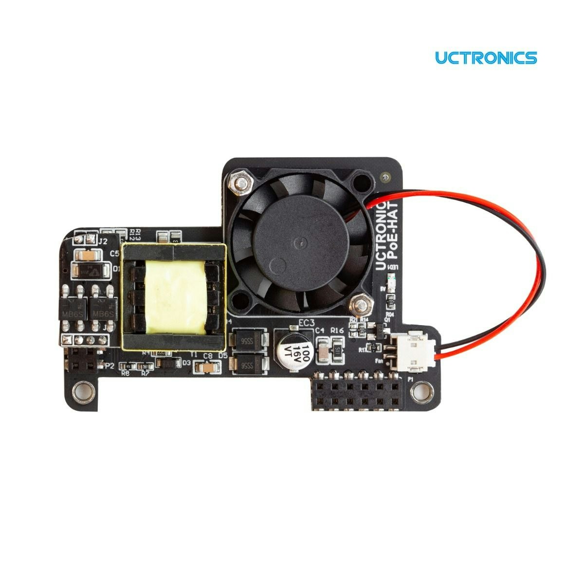 UCTRONICS PoE HAT for Raspberry Pi